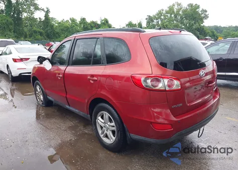 2010 Hyundai Santa Fe Gls from USA, damaged, VIN 5NMSG3AB7AH386858